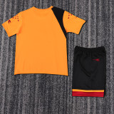2005-2006 AS Roma Home Kids Retro Soccer Jersey+Shorts