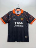 1999-2000 As Roma Away Adult Retro Soccer Jersey