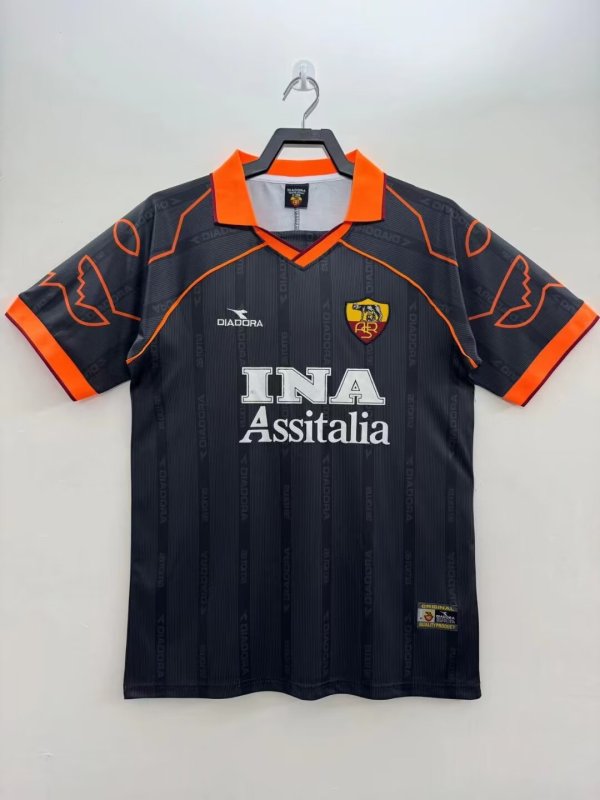 1999-2000 As Roma Away Adult Retro Soccer Jersey