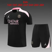 24/25 PSG Kids Training Jersey+Shorts Suit