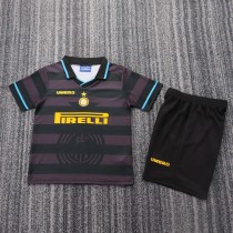 1997-1998 Inter Milan Third Kids Retro Soccer Jersey+Shorts