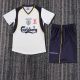 2000-2001 Liverpool Away Kids Retro Soccer Jersey+Shorts