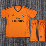 2013-2014 Real Madrid Third Kids Retro Soccer Jersey+Shorts