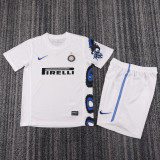 2010-2011 Inter Milan Away Kids Retro Soccer Jersey+Shorts