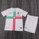 2012 Portugal Away Kids Retro Soccer Jersey+Shorts