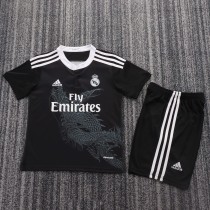 2014-2015 Real Madrid Third Kids Retro Soccer Jersey+Shorts