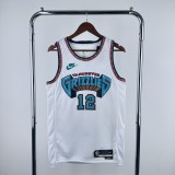 2025 Memphis Grizzlies MORANT #12 Adult NBA Jersey