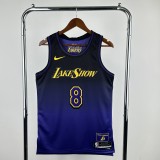 2025 Los Angeles Lakers Kobe Bryant #8 Adult NBA Jersey