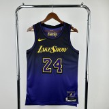 2025 Los Angeles Lakers Kobe Bryant #24 Adult NBA Jersey