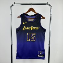 2025 Los Angeles Lakers Austin Reaves #15 Adult NBA Jersey