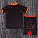 1999-2000 AS Roma Away Kids Retro Soccer Jersey+Shorts