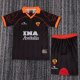 1999-2000 AS Roma Away Kids Retro Soccer Jersey+Shorts