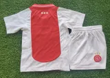 24/25 Ajax Home Kids Soccer Jersey+Shorts