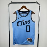 2025 Los Angeles Clippers WESTBROOK #0 Adult NBA Jersey