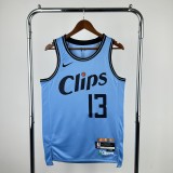 2025 Los Angeles Clippers GEORGE #13 Adult NBA Jersey