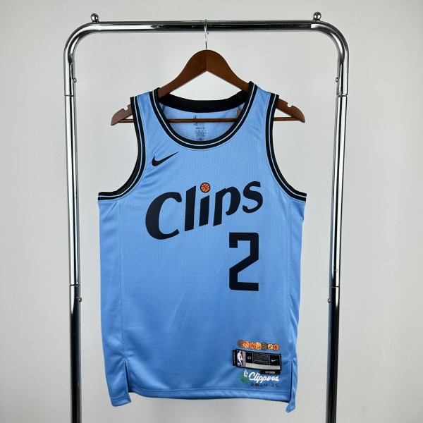 2025 Los Angeles Clippers LEONARD #2 Adult NBA Jersey