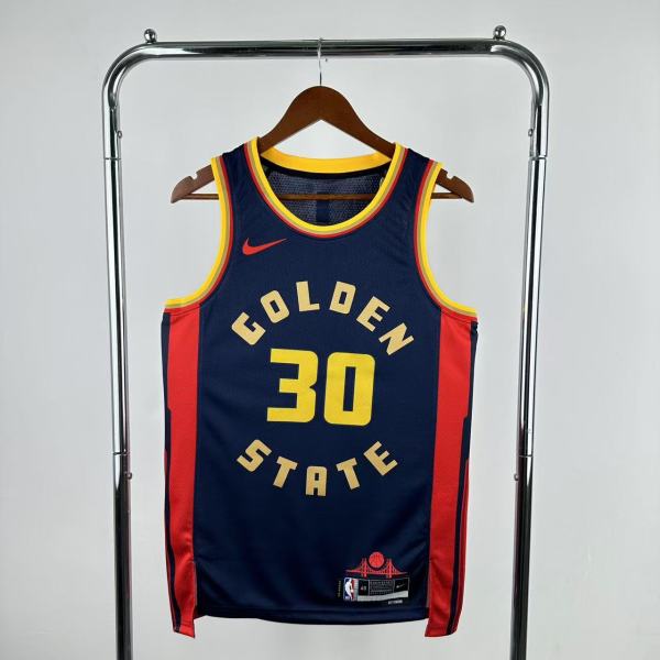 2025 Golden State Warriors Curry #30 Adult NBA Jersey