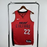 2025 Miami Heat Jimmy Butler #22 Adult NBA Jersey