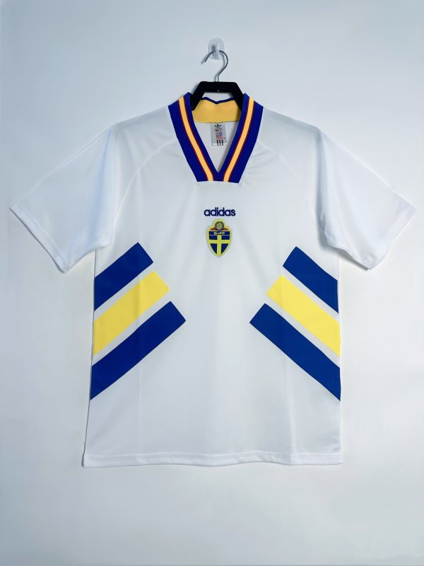 1994 Sweden Away Adult Retro Soccer Jersey