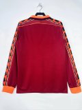 1998-1999 As Roma Home Adult Retro LS Soccer Jersey
