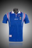 1996 France Home Adult Retro Soccer Jersey