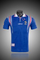 1996 France Home Adult Retro Soccer Jersey