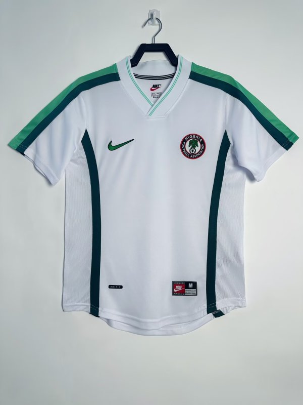 1998 Nigeria Away Adult Retro Soccer Jersey