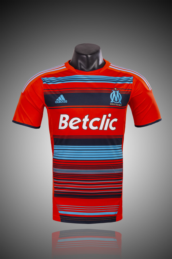 2011-2012 Olympique de Marseille Away Adult Retro Soccer Jersey