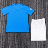 1987-1988 SSC Napoli Home Kids Retro Soccer Jersey+Shorts