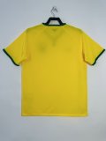 2014 Brazil Home Adult Retro Soccer Jersey