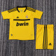 2011-2012 Real Madrid GK Kids Retro Soccer Jersey+Shorts
