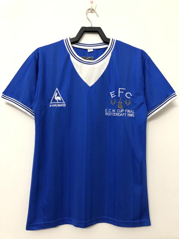 1985 Everton Home Adult Retro Soccer Jersey