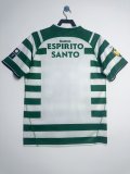 2003-2004 Sporting CP Home Adult Retro Soccer Jersey