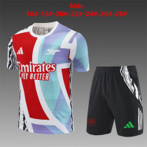 24/25 Arsenal Kids Training Jersey+Shorts Suit