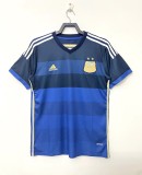 2014 Argentina Away Adult Retro Soccer Jersey