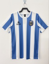 1986 Argentina Home Adult Retro Soccer Jersey
