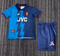 1995-1996 Arsenal Away Kids Retro Soccer Jersey+Shorts