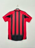 2004-2005 AC Milan Home Adult Retro Soccer Jersey