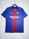 2017-2018 Barcelona Home Adult Retro Soccer Jersey
