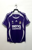 2006-2007 Real Madrid Away Adult Retro Soccer Jersey