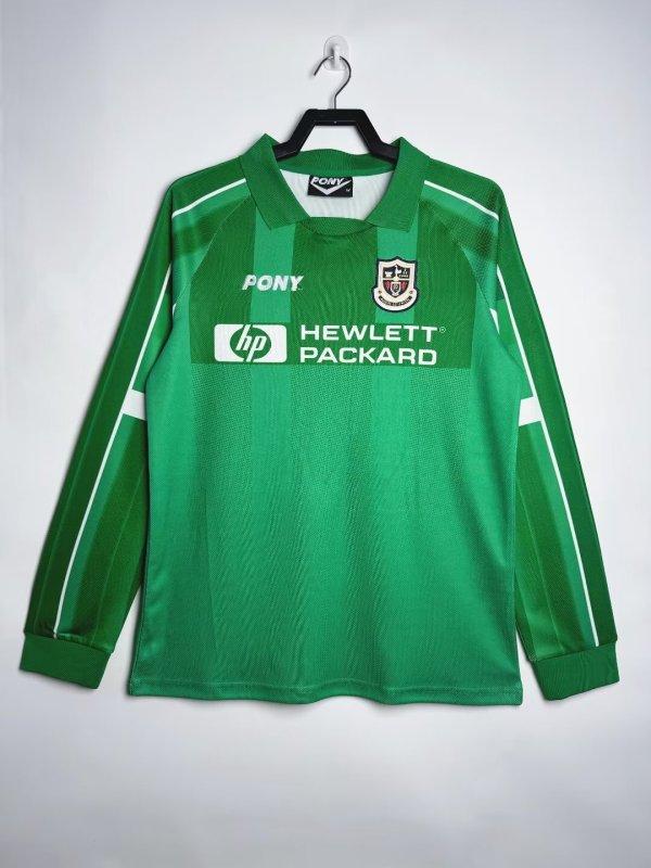 1997-1999 Tottenham Hotspur GK Adult Retro LS Soccer Jersey