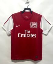 2011-2012 Arsenal Home Adult Retro Soccer Jersey