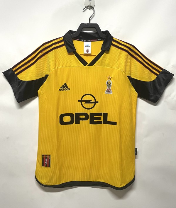 1999-2000 AC Milan Away Adult Retro Soccer Jersey