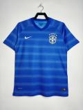 2014 Brazil Away Adult Retro Soccer Jersey