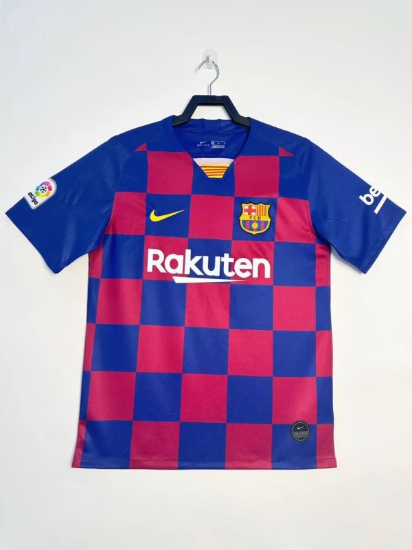 2019-2020 Barcelona Home Adult Retro Soccer Jersey