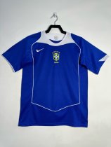2004 Brazil Away Adult Retro Soccer Jersey