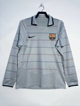 2003-2004 Barcelona Away Adult Retro LS Soccer Jersey