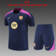 25/26 Barcelona Kids Training Jersey+Shorts Suit