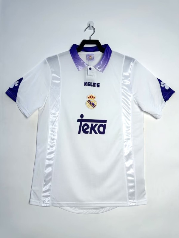 1997-1998 Real Madrid Home Adult Retro Soccer Jersey