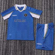 1997-1999 Chelsea Home Kids Retro Soccer Jersey+Shorts